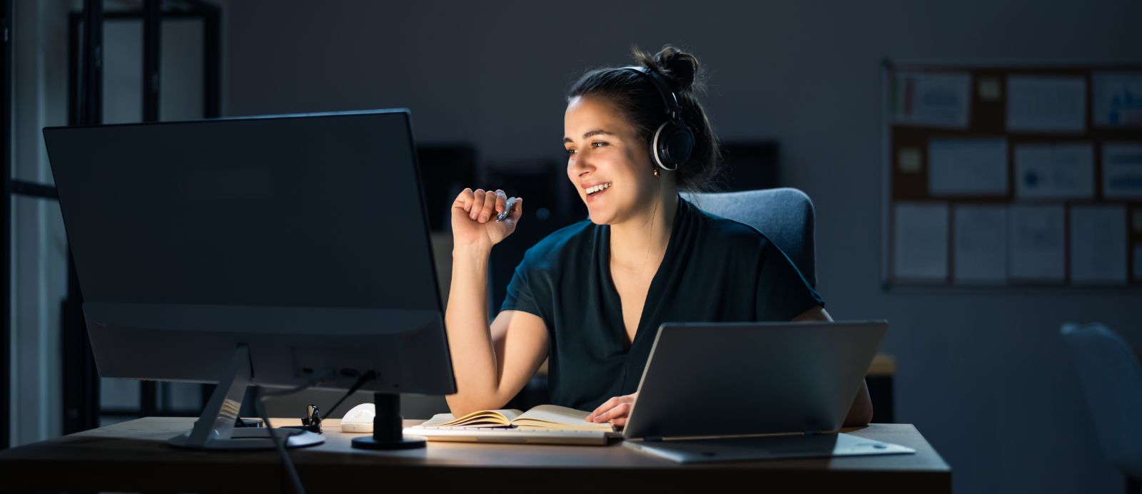 Employee-Working-on-Computer