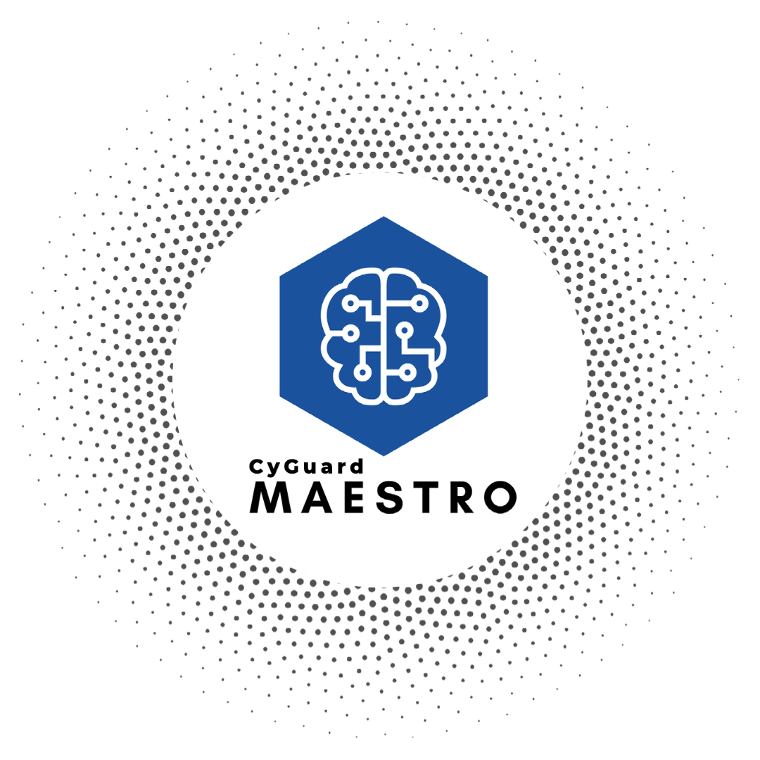 CyGuard Maestro Logo with Dots